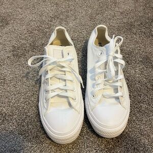 White Converse Chuck Taylor All Star Sneakers
